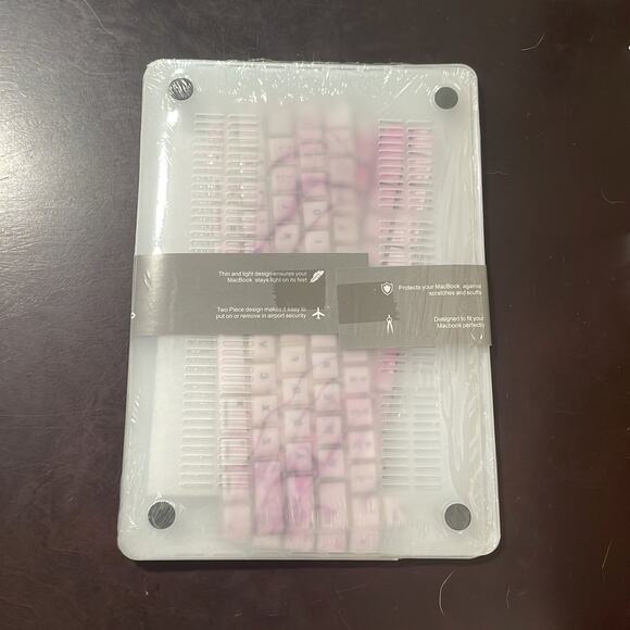 MacBook New Pro 13” purple marble design shell - Picture 2 of 3